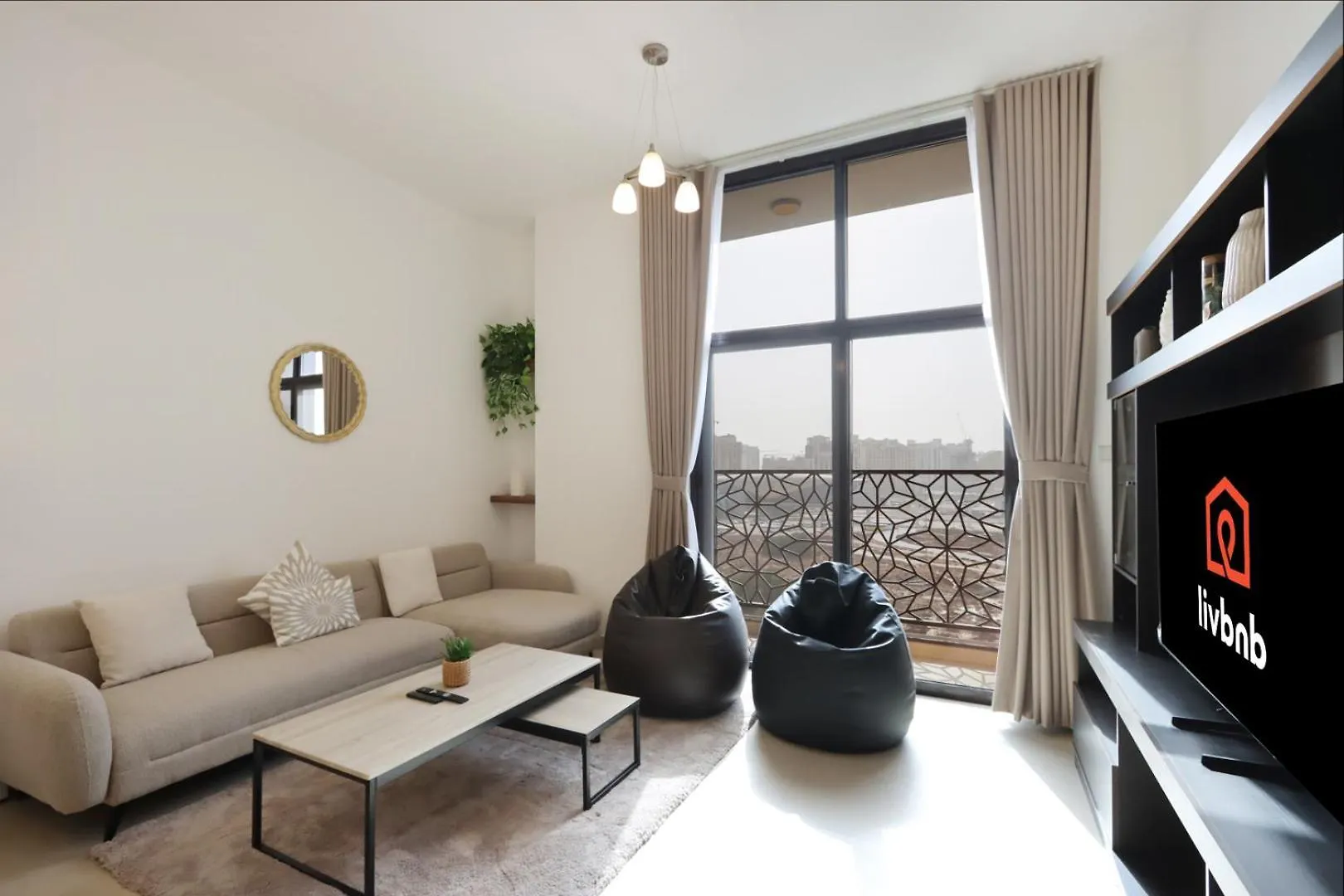 2B With City Skyline Views, Near Metro Station Dubai Apartment